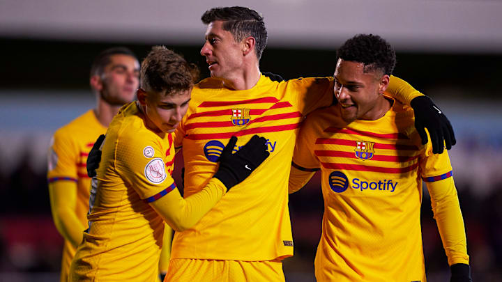 UD Barbastro v FC Barcelona - Copa Del Rey