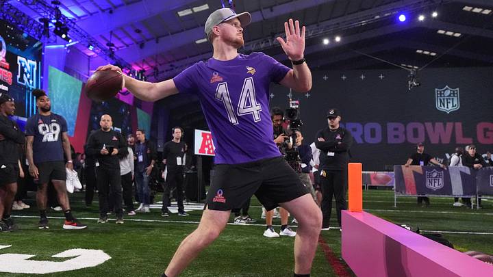 Sam Darnold at the Pro Bowl Games