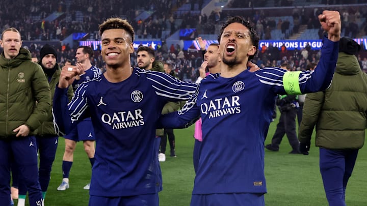 Aston Villa FC v Paris Saint-Germain - UEFA Champions League 2024/25 Quarter Final Second Leg