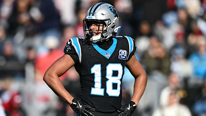 Jalen Coker WR Carolina Panthers 