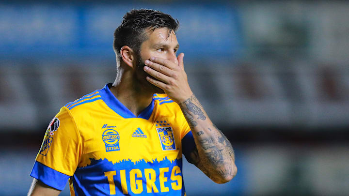 El delantero André-Pierre Gignac. El delantero André-Pierre Gignac.