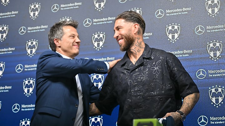 Monterrey Unveils Sergio Ramos As New Player Monterrey Unveils Sergio Ramos As New Player
