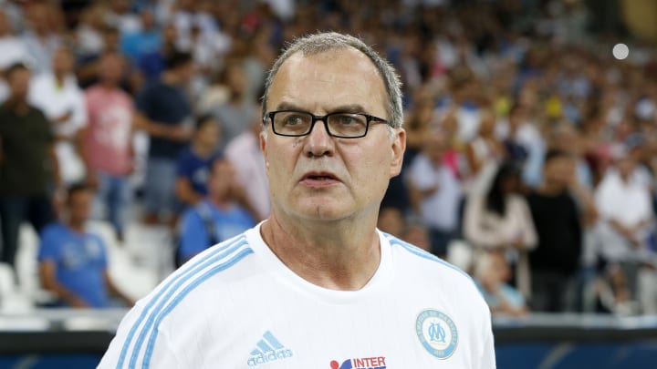 Marcelo Bielsa, lors de son passage à la tête de l'OM 