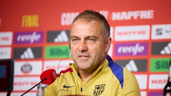Hansi Flick, entraîneur du FC Barcelona Hansi Flick, entraîneur du FC Barcelona