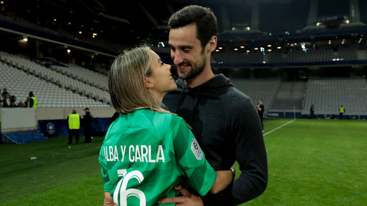 Sergio Rico et sa compagne, Alba Silva Sergio Rico et sa compagne, Alba Silva