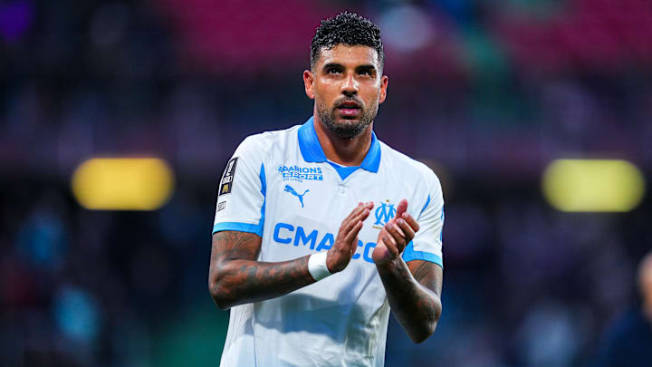 Emerson Palmieri lors de FC Metz - Olympique de Marseille. Emerson Palmieri lors de FC Metz - Olympique de Marseille.