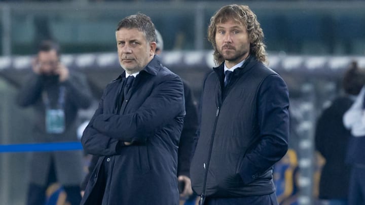 Federico Cherubini e Pavel Nedved Federico Cherubini e Pavel Nedved