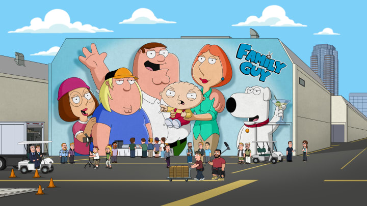 FAMILY GUY: In a special episode, the Griffins provide DVD commentary on a recent episode and reveal never-before-told drama between Peter and Lois in the "You Can't Handle the Booth" episode of FAMILY GUY airing Sunday, March 24 (9:00-9:30 PM ET/PT) on FOX. FAMILY GUY ª and © 2019 TCFFC ALL RIGHTS RESERVED. CR: FOX