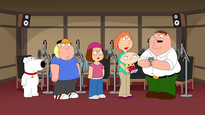 FAMILY GUY: In a special episode, the Griffins provide DVD commentary on a recent episode and reveal never-before-told drama between Peter and Lois in the "You Can't Handle the Booth" episode of FAMILY GUY airing Sunday, March 24 (9:00-9:30 PM ET/PT) on FOX. FAMILY GUY ª and © 2019 TCFFC ALL RIGHTS RESERVED. CR: FOX