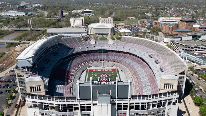 Apr 18, 2024; Columbus, Ohio, USA; Ohio Stadium