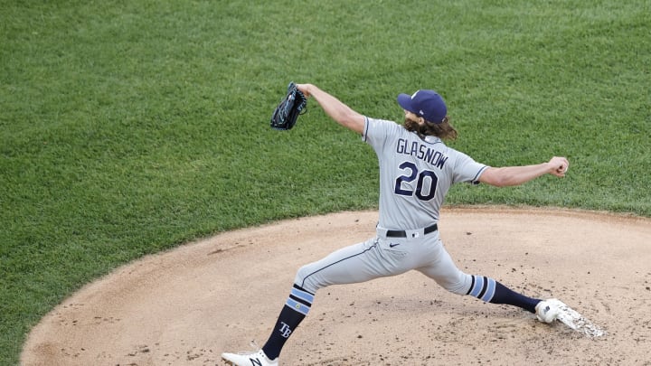 Tampa Bay Rays starting pitcher Tyler Glasnow.