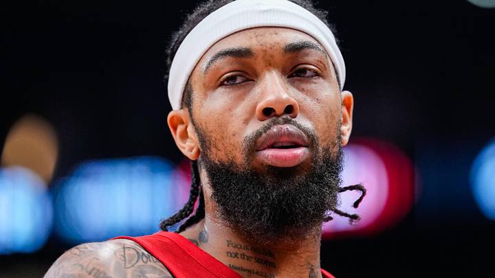 Feb 8, 2026; Toronto, Ontario, CAN;  Toronto Raptors forward Brandon Ingram (3) Mandatory Credit: Kevin Sousa-Imagn Images
