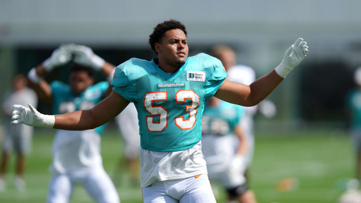 Miami Dolphins linebacker Cameron Goode (