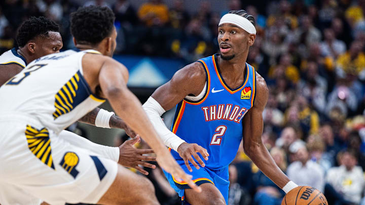 Shai Gilgeous Alexander is averaging a robust 46 minutes per game this season.