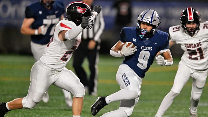 The Wilsonville Wildcats are the defending 5A champions in Oregon high school football.