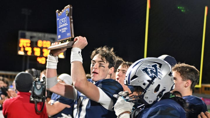 The Wilsonville Wildcats won the 5A Oregon football state championship in 2023.