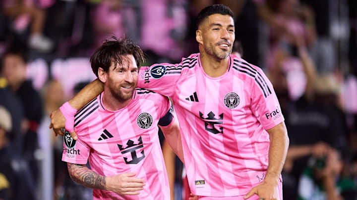 Lionel Messi (left) will lead Inter Miami at the 2025 FIFA Club World Cup.
