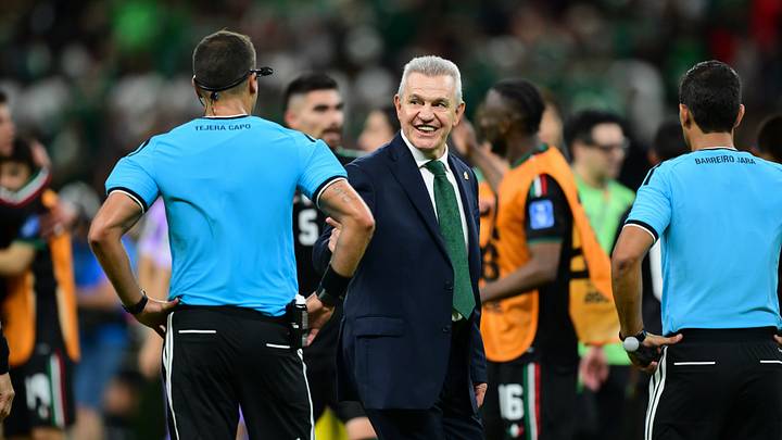 Javier Aguirre lució feliz tras el triunfo de la Selección mexicana ante Corea en Guadalajara Javier Aguirre lució feliz tras el triunfo de la Selección mexicana ante Corea en Guadalajara