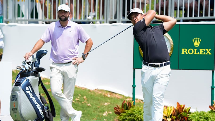 Xander Schauffele told Golfweek he thinks Scottie Scheffler might have failed driver testing ahead of the PGA Championship. | Chris Day/The Commercial Appeal / USA TODAY NETWORK
