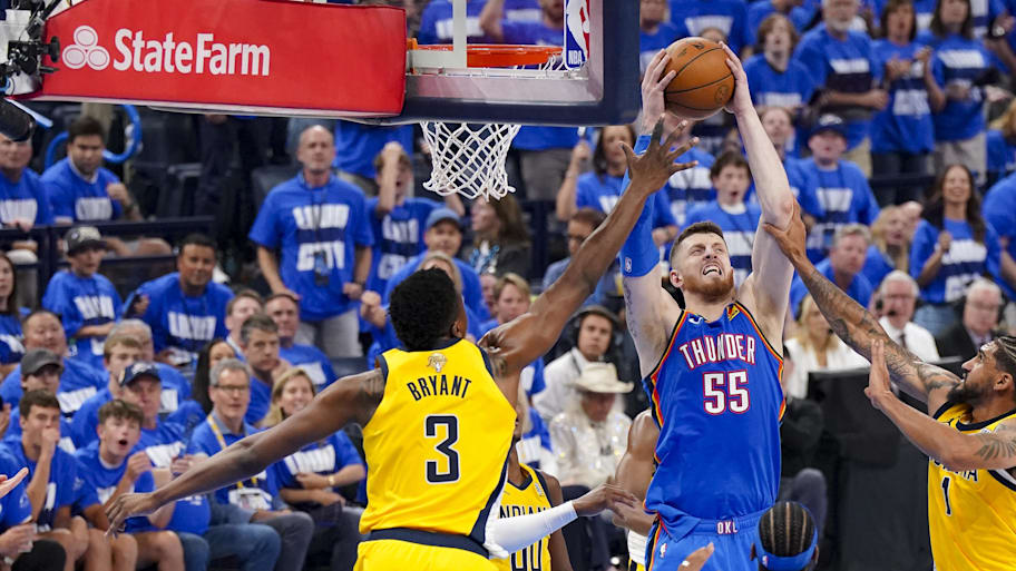 Thunder center Isaiah Hartenstein has recorded 45 career double-doubles. | Kyle Terada-Imagn Images