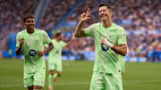 Lewandowski deu show neste domingo