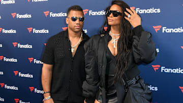 Russell Wilson, Ciara attend the 2025 Fanatics Super Bowl Party at The Sugar Mill.