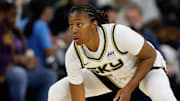 May 6, 2025; Chicago, IL, USA; Chicago Sky guard Ariel Atkins (7) during the second half of a WNBA pre-season game at Wintrust Arena. Mandatory Credit: Kamil Krzaczynski-Imagn Images