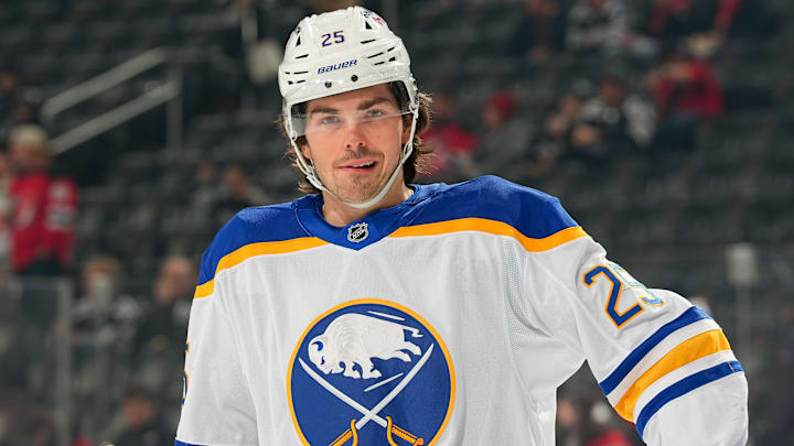 Buffalo Sabres defenseman Owen Power