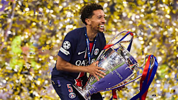 Marquinhos et le PSG ont été célébrés par le rappeur Booba. 