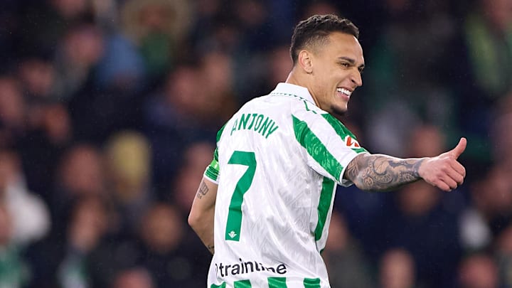 Antony se consolidou no Betis após empréstimo do Manchester United Antony se consolidou no Betis após empréstimo do Manchester United