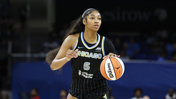 Chicago Sky forward Angel Reese.