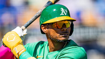 Los Angeles Dodgers outfielder Esteury Ruiz