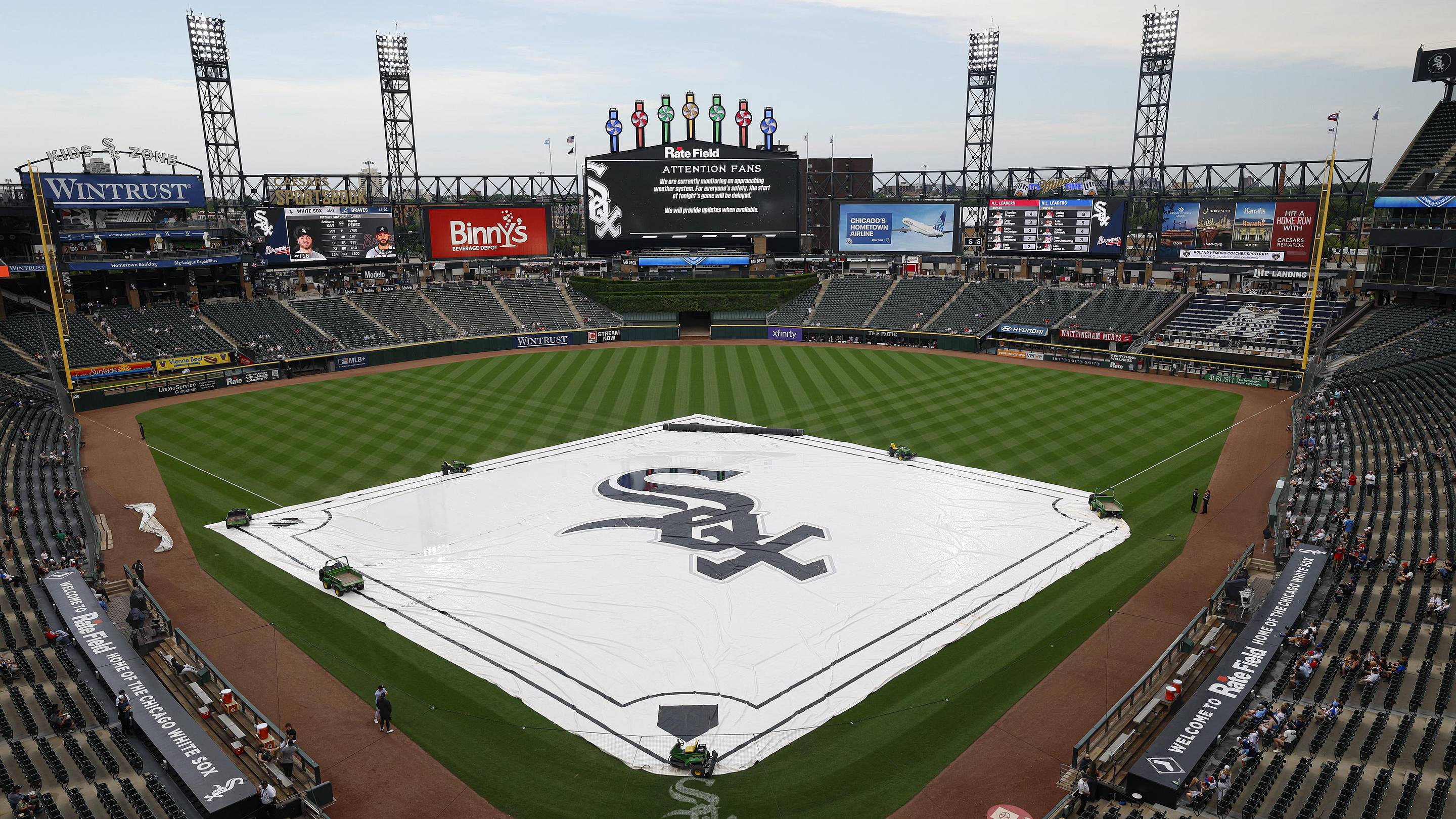 Guardians-White Sox start time: Rain delay updates from Chicago, June 24
