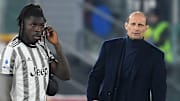 Moise Kean, Massimiliano Allegri