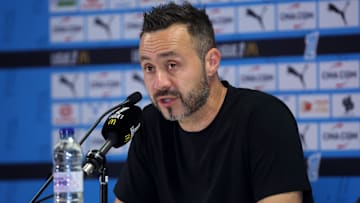 Roberto De Zerbi est le coach de l'OM.