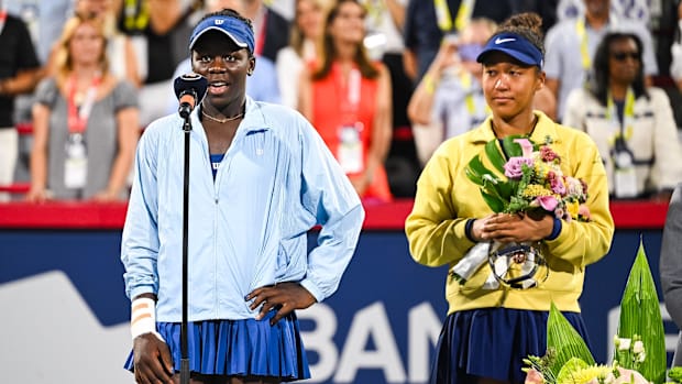 Naomi Osaka drew criticism for her remarks after falling to Victoria Mboko in the Canadian Open final. 
