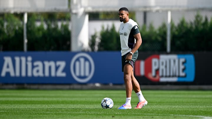 Juventus Training Session And Press Conference - UEFA Champions League 2025/26 League Phase MD2 Juventus Training Session And Press Conference - UEFA Champions League 2025/26 League Phase MD2