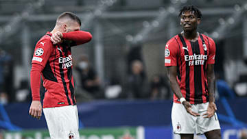 Ante Rebic e Rafael Leao 