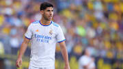 Marco Asensio avec le Real Madrid en Liga