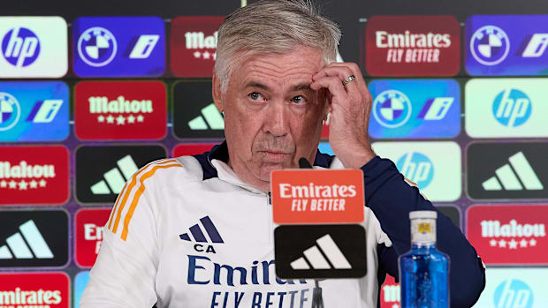 Real Madrid manager Carlo Ancelotti