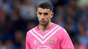 Joan Garcia face au FC Barcelone cette saison. 
