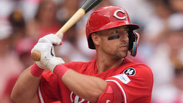 Cincinnati Reds infielder Spencer Steer
