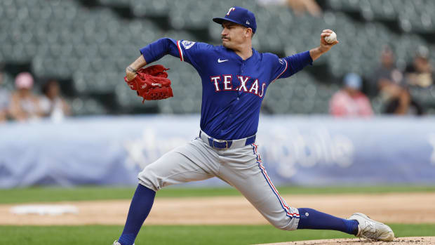 Andrew Heaney held the White Sox to a run on five hits over five innings in Game 1 on Wednesday.