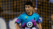 Miguel Tapias con el Minnesota United FC