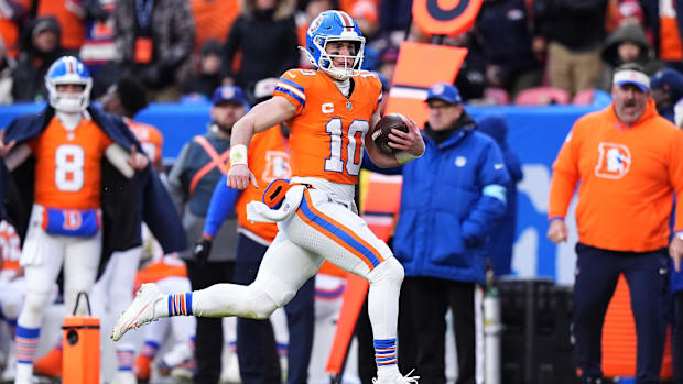 Nix helped the Broncos clinch their first playoff berth since 2015.
