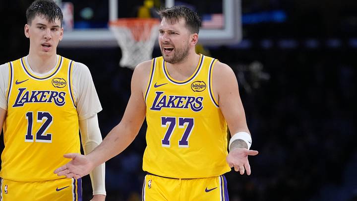 Los Angeles Lakers star Luka Doncic.
