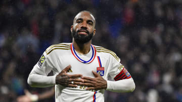 Alexandre Lacazette, sous les couleurs de l'OL