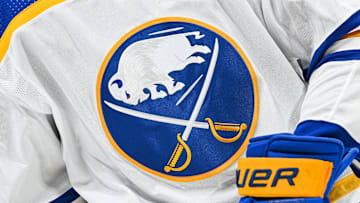 Buffalo Sabres logo on a jersey
