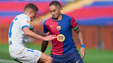 Raphinha voltou a jogar no meio de semana e pode fazer o primeiro jogo como titular desde que voltou de lesão