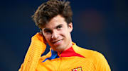 Riqui Puig en entrenamientos pre competitivos con el Barcelona